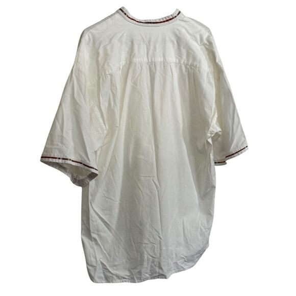 Ethnic Southwestern Native Top Lace Up Front Unisex XL Peasant Festival Outdoor - Picture 3 of 8